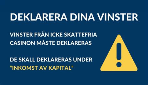 skatt på casinovinster|Så beskattas du enligt svenskt lag för vinster på casino.